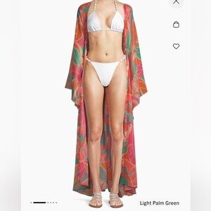Ramy Brook NWT AUSTIN Sheer Swim Cover or maxi dress sheer size medium